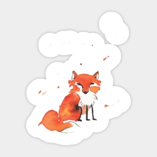 Fox Doodle Sticker